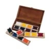 BLOCKX | Watercolour Set — Mahagony Paintbox -Golden Store BLOCKX7CWatercoloursetE28094Mahagonypaintbox