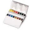 Blockx Bijou Watercolour Half Pan Paintbox -Golden Store BlockxBijouWatercolourHalfPanPaintbox