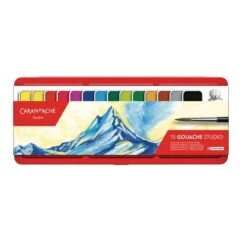 Caran D'Ache Gouache Studio Set -Golden Store CaranD26230393BAcheGouacheStudioSet 4