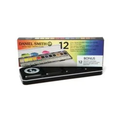 DANIEL SMITH | EXTRA FINE™ Watercolours — Half Pan Sets -Golden Store DANIELSMITH7CEXTRAFINEE284A2watercoloursE28094HalfPansets 2
