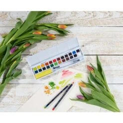 DERWENT | INKTENSE Paint Pan — 24-set -Golden Store DERWENT7CINKTENSEPaintPanE2809424 set 3