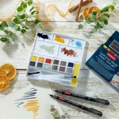 Derwent Line And Wash Paint Pan Set -Golden Store DerwentLineandWashPaintPanSet 2