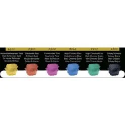 FINETEC | PREMIUM Pearlescent Colours — Pearl / Metal Gloss 6 Paint Sets -Golden Store FINETEC7CPREMIUMPearlescentColoursE28094pearl2Fmetalgloss6paintsets 5