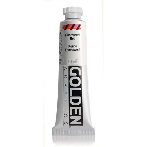 GOLDEN® | Acrylics, Fluorescent Colours — 59ml Tubes 3 GOLDEN® | Acrylics, Fluorescent Colours — 59ml Tubes - Image 2