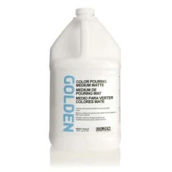 GOLDEN® | Color Pouring Medium Matte — Bottle -Golden Store GOLDENC2AE7CColorPouringMediumMatteE28094bottle 2