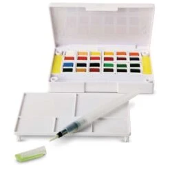 I LOVE ART | Watercolour Sets — In Plastic Boxes -Golden Store ILOVEART7CWatercolourSetsE28094inplasticboxes 3