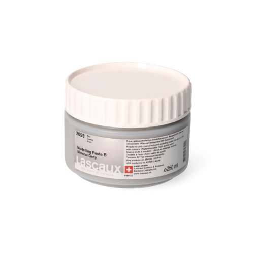 Lascaux Mineral Grey Coarse Modelling Paste B 3 Lascaux Mineral Grey Coarse Modelling Paste B