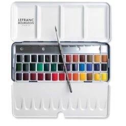Lefranc & Bourgeois Fine Watercolour Sets -Golden Store Lefranc26amp3BBourgeoisFineWatercolourSets 3