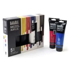 Liquitex Basics Acrylic Primary Colours Set -Golden Store LiquitexBasicsAcrylicPrimaryColoursSet 2