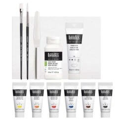 Liquitex Heavy Body Acrylic Starter Set 6 Liquitex Heavy Body Acrylic Starter Set -Golden Store LiquitexHeavyBodyAcrylicStarterSet 1