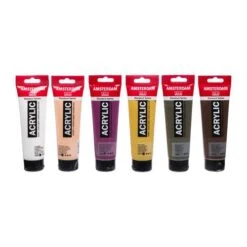 Royal Talens | AMSTERDAM Portrait Set — 6 X 120 Ml 9 Royal Talens | AMSTERDAM Portrait Set — 6 X 120 Ml -Golden Store RoyalTalens7CAMSTERDAMPortraitSetE280946x120ml 2