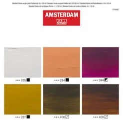 Royal Talens | AMSTERDAM Portrait Set — 6 X 120 Ml 10 Royal Talens | AMSTERDAM Portrait Set — 6 X 120 Ml -Golden Store RoyalTalens7CAMSTERDAMPortraitSetE280946x120ml 3
