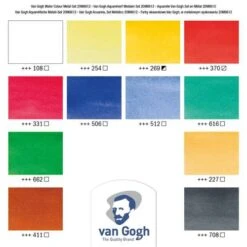 Royal Talens Van Gogh Watercolour Metal Box Sets 11 Royal Talens Van Gogh Watercolour Metal Box Sets -Golden Store RoyalTalensVanGoghWatercolourMetalBoxSets 3