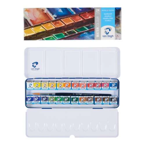 Royal Talens Van Gogh Watercolour Metal Box Sets 8 Royal Talens Van Gogh Watercolour Metal Box Sets - Image 6