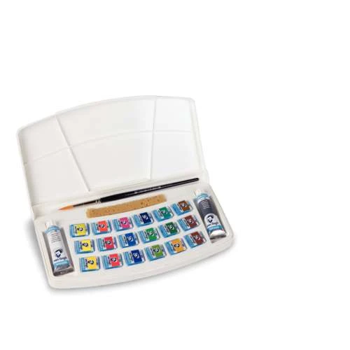 Royal Talens Van Gogh Watercolour Set - 18 Half Pans 4 Royal Talens Van Gogh Watercolour Set - 18 Half Pans - Image 2