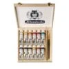 Schmincke Akademie Oil Colour Wooden Box Set -Golden Store SchminckeAkademieOilColourWoodenBoxSet