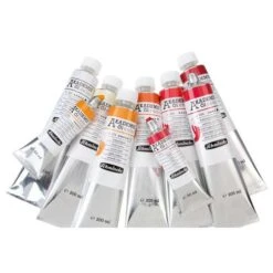 Schmincke Akademie Oil Colour Wooden Box Set -Golden Store SchminckeAkademieOilColourWoodenBoxSet 5