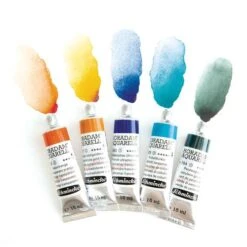 Schmincke Horadam Watercolour 18 X 5ml Tube Set -Golden Store SchminckeHoradamWatercolour18x5mlTubeSet 2