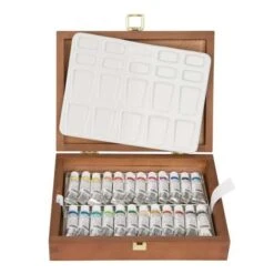 Schmincke Horadam Watercolour Wooden Box Sets -Golden Store SchminckeHoradamWatercolourWoodenBoxSets 4