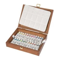 Schmincke Horadam Watercolour Wooden Box Sets -Golden Store SchminckeHoradamWatercolourWoodenBoxSets 5