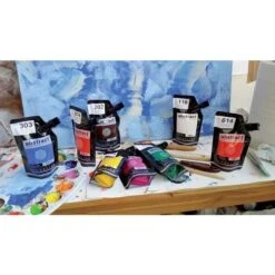 Golden Store -Golden Store SennelierPrimaryAbstractAcrylicSet 1