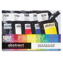 Golden Store 26 Sennelier Primary Abstract Acrylic Set