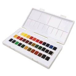 Sennelier Student Watercolour Travel Box -Golden Store SennelierStudentWatercolourTravelBox 1