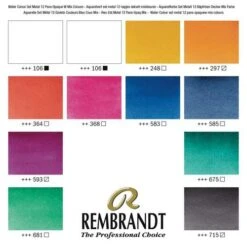 TALENS | REMBRANDT Themed Set — Opaque White & Mixing Colours -Golden Store TALENS7CREMBRANDTThemedSetE28094OpaqueWhite26amp3BMixingColours 3