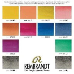 TALENS | REMBRANDT Themed Set — Oxide Black Mixing Set -Golden Store TALENS7CREMBRANDTThemedSetE28094OxideBlackMixingSet 3
