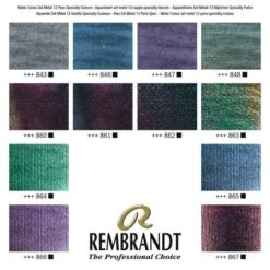 TALENS | REMBRANDT Themed Set — Special Effect Colours -Golden Store TALENS7CREMBRANDTThemedSetE28094SpecialEffectColours 3