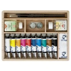 Talens | Van Gogh Oil Colour — Basic 10-case -Golden Store Talens7CvanGoghoilcolourE28094Basic10 case 2