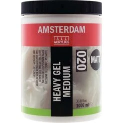Talens Amsterdam Matt Heavy Gel Painting Medium 020 5 Talens Amsterdam Matt Heavy Gel Painting Medium 020 -Golden Store TalensAmsterdamMattHeavyGelPaintingMedium020 1