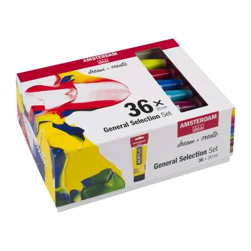 Talens Amsterdam Standard Series 36 Paint Set 4 Talens Amsterdam Standard Series 36 Paint Set - Image 2