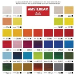 Talens Amsterdam Standard Series 36 Paint Set 13 Talens Amsterdam Standard Series 36 Paint Set -Golden Store TalensAmsterdamStandardSeries36PaintSet 5