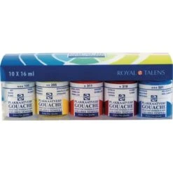 Talens Extra Fine Gouache 10 X 16ml Set