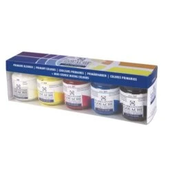 Talens Extra Fine Gouache Primary Colours Set