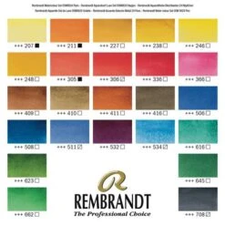 Talens Rembrandt Watercolour Metal Box Sets -Golden Store TalensRembrandtWatercolourMetalBoxSets 2