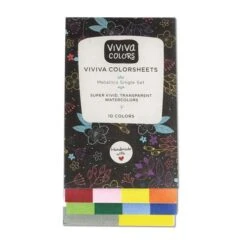 Viviva Colorsheets Watercolour Metallic Singles Set
