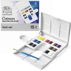 Winsor & Newton Cotman Compact Watercolour Set -Golden Store Winsor26amp3BNewtonCotmanCompactWatercolourSet 2
