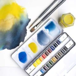 Winsor & Newton Professional Watercolour Travel Set -Golden Store Winsor26amp3BNewtonProfessionalWatercolourTravelSet 2